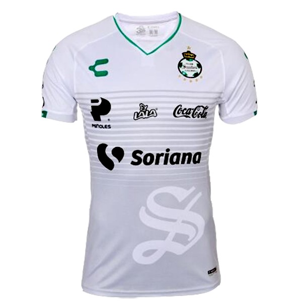 Camiseta Santos Laguna 3ª 2018-2019 Blanco